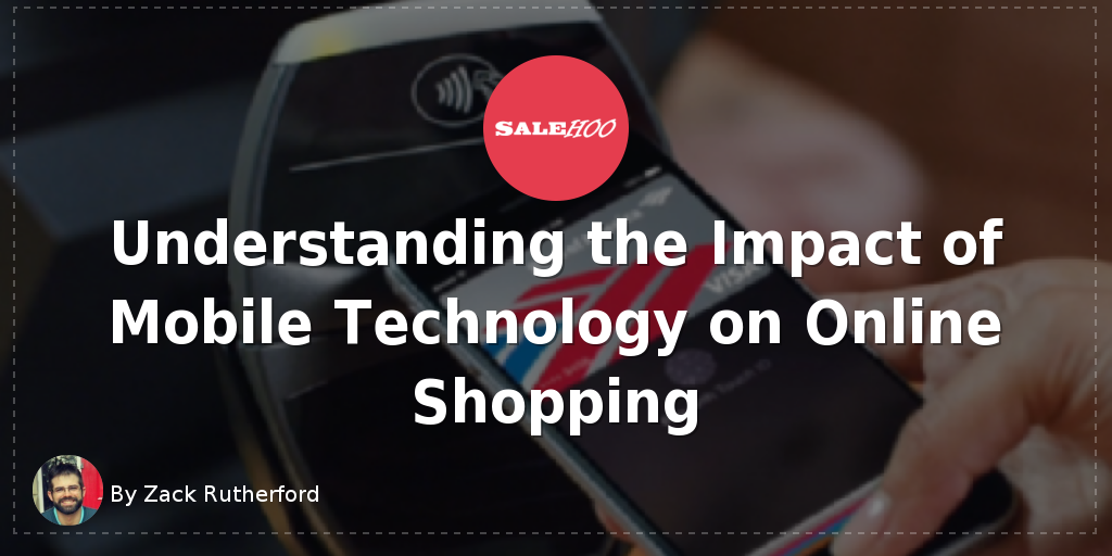 Wwd timing Mobile Shopping and Its Influence on Electronics Sales